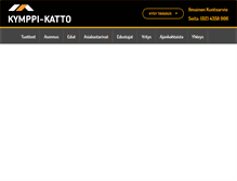 Tablet Screenshot of kymppi-katto.fi